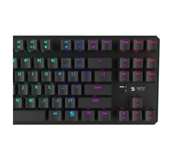 SPC GEAR GK530 Tournament Kailh RGB czerwony SPG017 - 468788 - zdjęcie 10